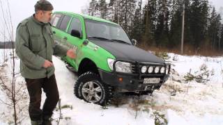 Toyota Land Cruiser BJ40 vs Toyota Land Cruiser 100 [upl. by Toll]