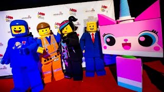 Meeting Unikitty Emmet Wyldstyle Risky Business amp Benny at LEGOLAND Florida for 4D Movie Premiere [upl. by Lizette186]