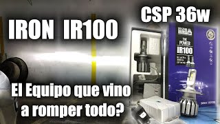 Pura potencia LED IRON  IR100 H4 CSP 36W Evolum Ultimate en Mexico [upl. by Jocelyn]