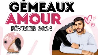 Gémeaux SENTIMENTAL FÉVRIER 2024  CÉLIBATAIRECOUPLE [upl. by Anhoj]