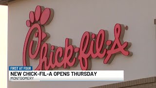 Montgomerys 6th ChickfilA opens Thursday [upl. by Assele287]