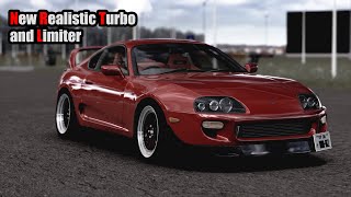 Assetto Corsa  New Realistic Turbo and Limiter Physics  Supra 1000  pure Sound [upl. by Howell]