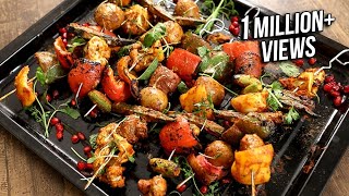 Tandoori Vegetables  Indian Starter Recipe  The Bombay Chef – Varun Inamdar [upl. by Dlorej810]