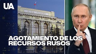 El Banco central anuncio agotamiento de los recursos en la economía rusa [upl. by Aicen31]