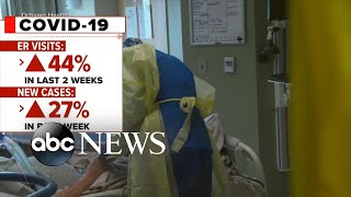 COVIDrelated deaths hospital admissions projected to rise l GMA [upl. by Harvison]