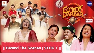 Comedy Darbar  Behind The Scenes • VLOG 1 • Interesting Moments [upl. by Nal568]