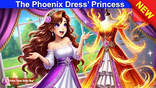 The Phoenix Dress’ Princess 👗🔥 Bedtime Stories  English Fairy Tales 🌛 Fairy Tales Every Day [upl. by Keyte]