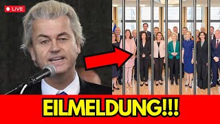 🚨Geert Wilders schockierender Moment EUKommission ist BEREIT fürs Gefängnis [upl. by Winthrop]