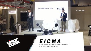 EICMA  Husqvarna Svartpilen 701 Launch [upl. by Anaerdna]