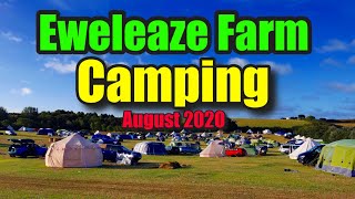 Camping at Eweleaze Farm Dorset  August 2020 [upl. by Hesky]