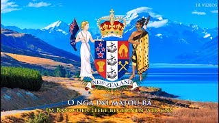 Nationalhymne von Neuseeland Übersetzung  Anthem of New Zealand DE [upl. by Desirae912]