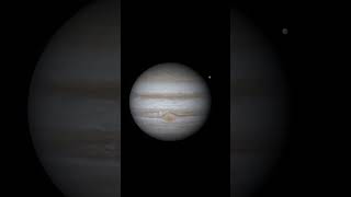 Jupiters Great Red Spot through my Telescope astronomy [upl. by Clayborn653]