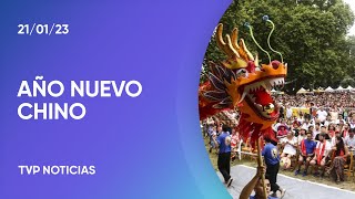 Con mucho turismo se lleva adelante la celebración del Año Nuevo chino [upl. by Allehcram]