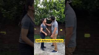 Neck grab Defense technique for you viral martialarts youtube [upl. by Illac]