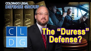 How does the quotduress defensequot work in criminal cases [upl. by Ridglea]