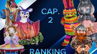 RANKING quién es la máscara 2024 CAP 2  MASKER FAN [upl. by Kcirdot]