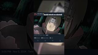 NINETAIL ATTACK ON ITACHI naruto4kedit narutoshippuden itachiuchiha ninetail animeedit [upl. by Ssitruc]