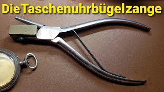 Uhrmacherwerkzeug erklärt  Die Taschenuhrbügelzange [upl. by Algar]