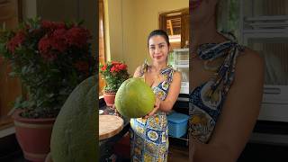 Pomelo salad cook recipe and eat recipe food shortvideo shorts cooking [upl. by Ahsii]