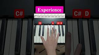 How to play Experience by Einaudi on Piano Tutorial PART 1 [upl. by Nivets]