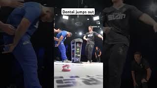 dental jumps out powerslap ufc sports powerslap boxing [upl. by Yesrod]