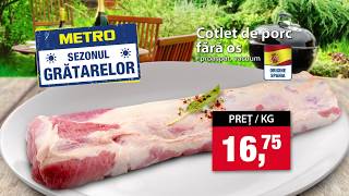 Cotlet de porc  Oferta METRO 2531052017 [upl. by Farmann579]