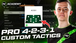 FUTWIZ EthxnH 4231 CUSTOM TACTICS IN FC24  FUTWIZ Academy [upl. by Sanford]