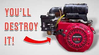 How To Set A Honda Engine Governor Easy DIY Tutorial [upl. by Euqinna]