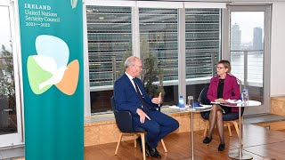 A Conversation with Simon Coveney Minister for Foreign Affairs of Ireland [upl. by Faludi]