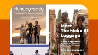 The Mokobara x IndiGo partnership that allowed 17kg luggage instead of 15 [upl. by Netsriik269]