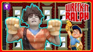 WreckIt Ralph KIDS Go Into FixIt Felix Jr GAME by HobbyKidsTV [upl. by Riesman913]