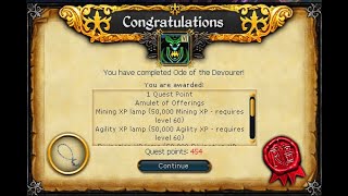 Ode to The Devourer  RS3 Real Time Quest Guide [upl. by Flannery]