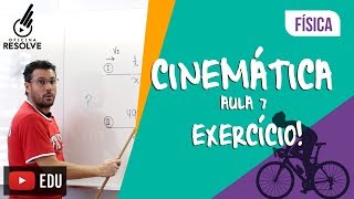 Física cinemática resolução de exercícios de cinemática [upl. by Brooke]