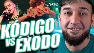 DESCONGELARON AL KODIGO DEL 2014 🥶  KODIGO VS EXODO LIRICAL Reacción a fmscaribe 2024 J2 🌍 [upl. by Giulia]