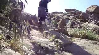 Big Blue Extreme Unicycling on a 36er [upl. by Amsirhc]