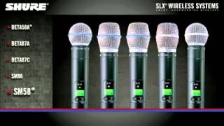 Shure SLX Beta58 Wireless Mic System [upl. by Duck]