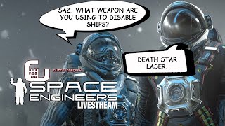 Space Engineers with an idiot and one less so [upl. by Selestina709]