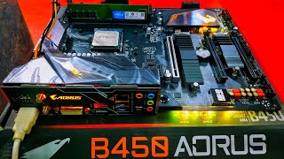 AMD Ryzen 5 5600G Processor  This Ghost Gaming PC  Very Good Parforms  AORUS M AMD B450 PC Build [upl. by Morgen]