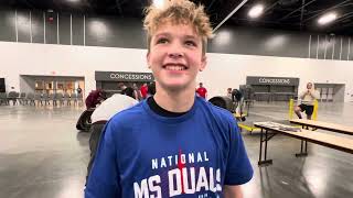 Kooper Deputy Dominates And Leads POWA To Another National Middle School Duals Title In 2024 [upl. by Suk]