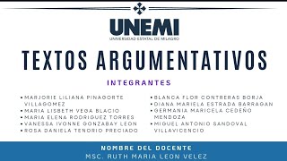 Textos Argumentativos ¿Qué Son y Cómo Se Construyen [upl. by Nabalas546]