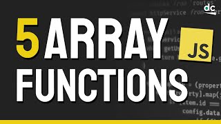 Top 5 Awesome JavaScript Array Functions [upl. by Roid]