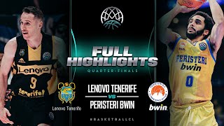 SemiFinals Lenovo Tenerife v Peristeri bwin  Full Highlights  BasketballCL 202324 [upl. by Mahoney]