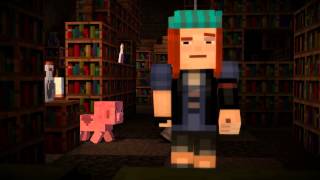 Minecraft Story Mode Reveal Trailer at Minecon 2015 [upl. by Notsae335]