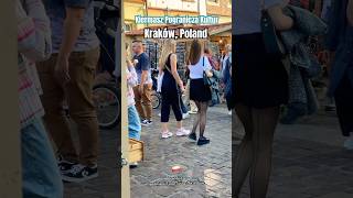 Polish🇵🇱Festival Kiermasz Pogranicza Kultur 🥰 Kraków travel polska explore poland ytshorts [upl. by Kalvin431]