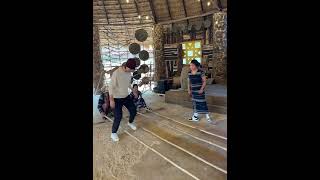 1st time try Cheraw dance nhảy sạp at Cu Lan village travel vietnam dalat [upl. by Aniger]