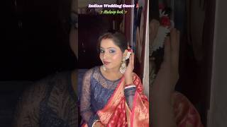 Indian wedding guest makeup🌸 weddingmakeup guestmakeuplook weddingtime diymakeup indianmakeup [upl. by Erika]