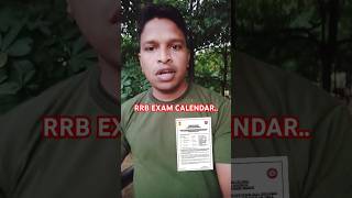 RAILWAY EXAM CALENDAR commandosoren motivation job army railwaylatestjobs ytshortsviralshort [upl. by Nance]