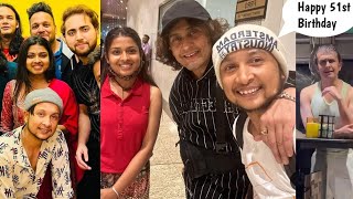 Pawandeep Rajan Arunita kanjilal danish sayli kamble wishes sonu nigam 51st birthday  Arudeep [upl. by Lancelle]