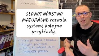 ANGIELSKI na maturze rozszerzonej SŁOWOTWÓRSTWO  te wyrazy was zaskoczą [upl. by Ragucci344]