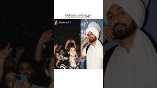 Diljit Dosanjh Invited Hania Amir on Stage at Live Concert 🙈❤️✨I haniaamir diljitdosanjh concert [upl. by Philender]